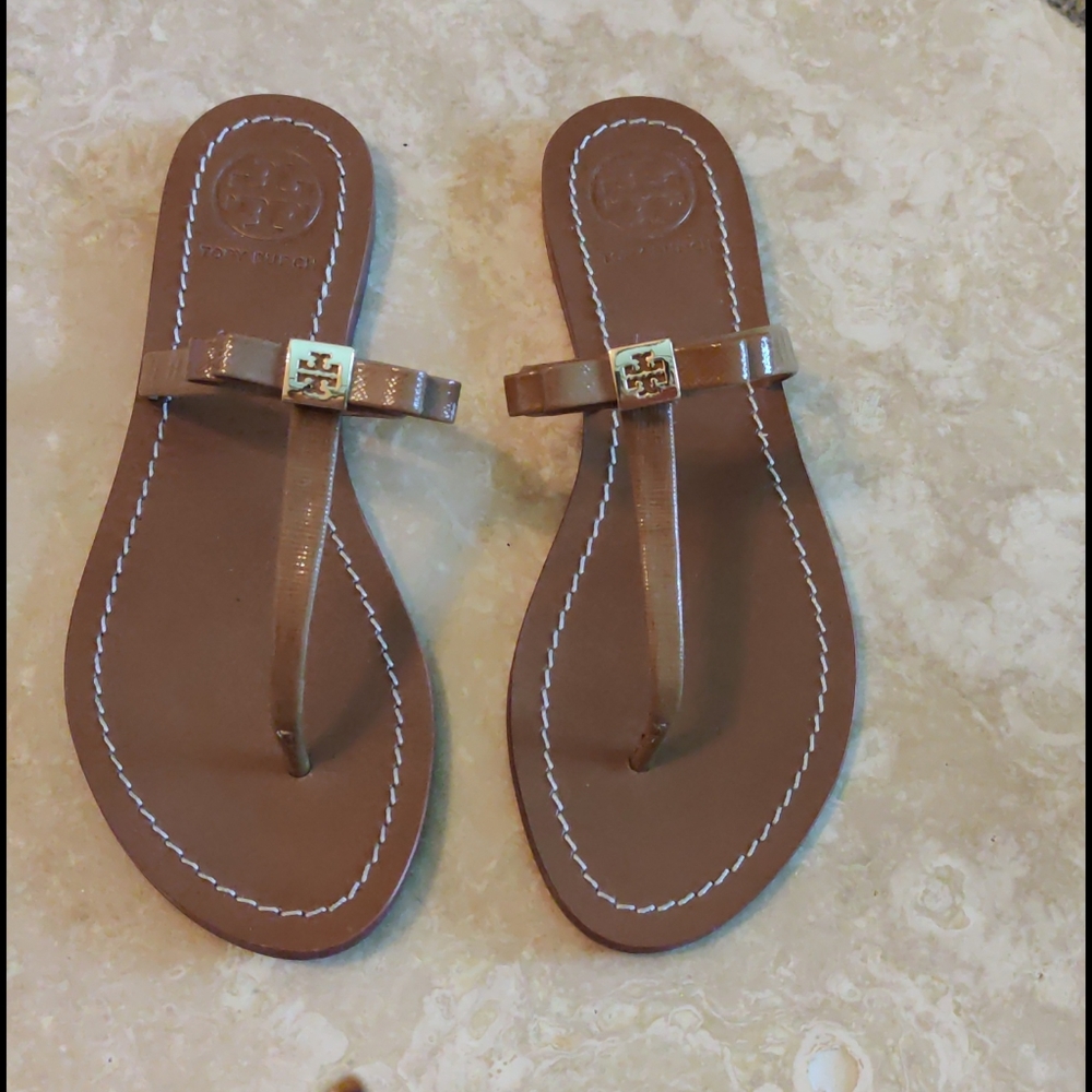 New Tory Burch Leather Sandals